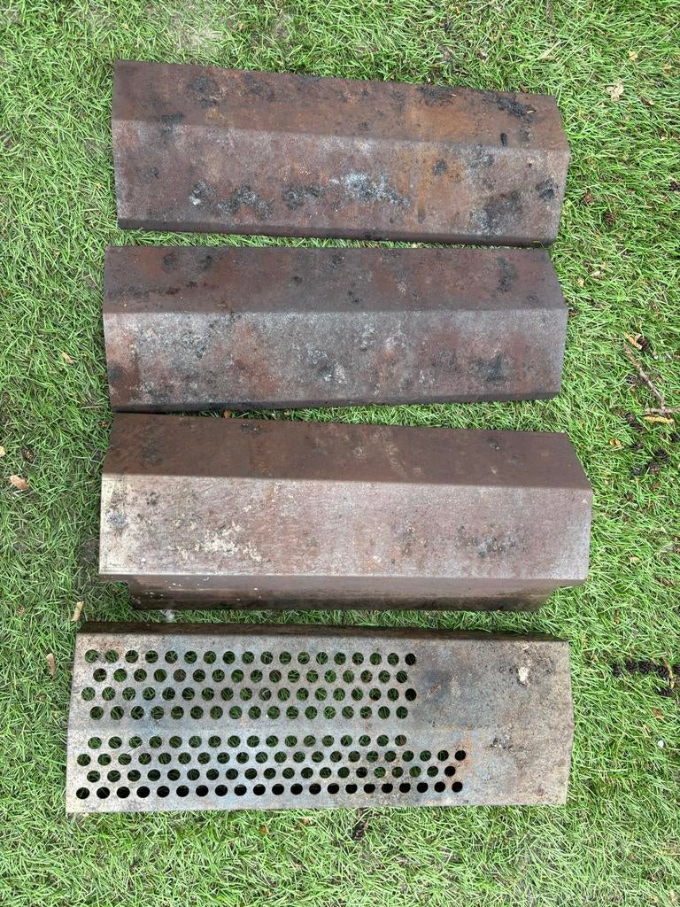 Te koop RVS afdekplaten Boretti Da Vinci, Ophalen, Gebruikt