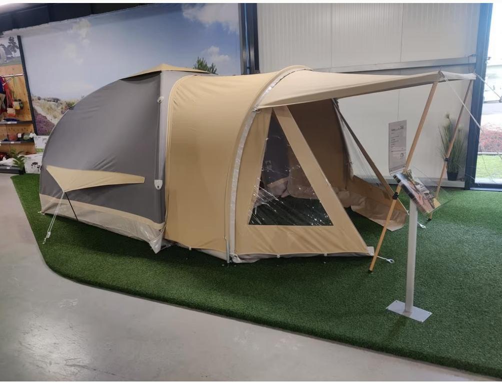 Karsten oppompbare tent type 260 ( met fabrieksgarantie), Caravans en Kamperen, Tenten, Ophalen of Verzenden, Zo goed als nieuw