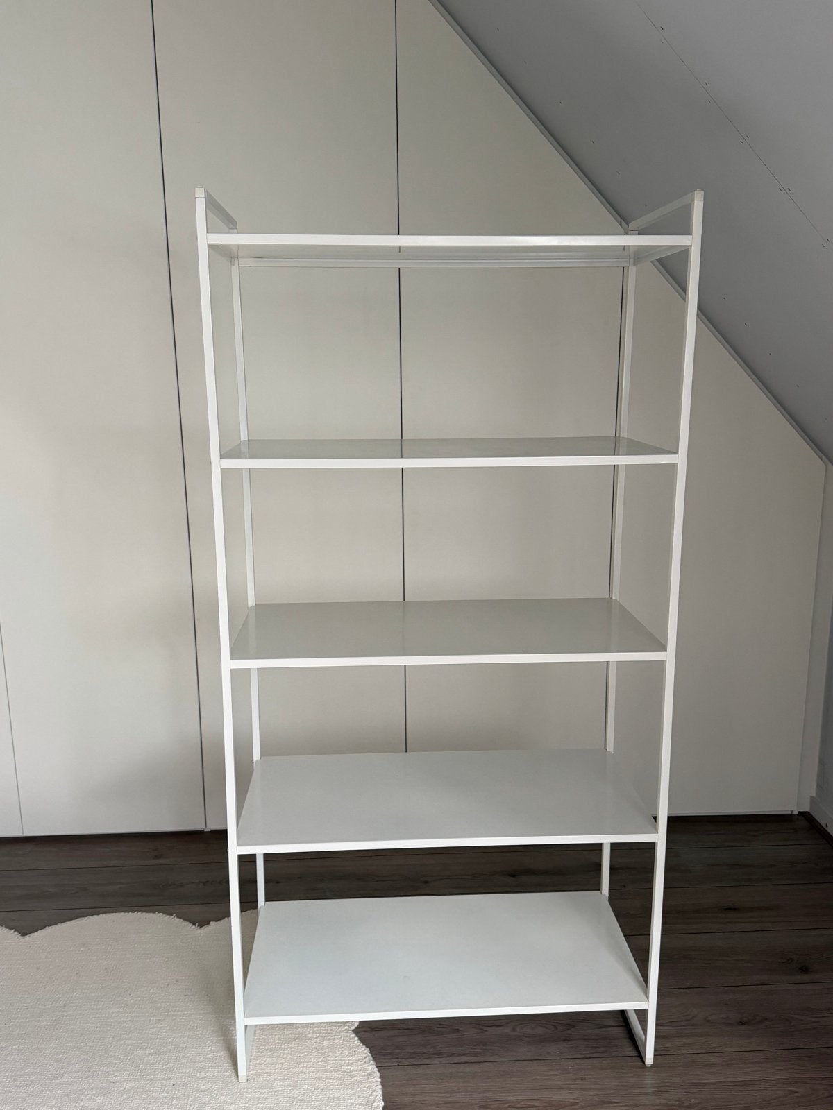 Witte (Schoenen)rek te koop! 160x80x40, Ophalen, Zo goed als nieuw