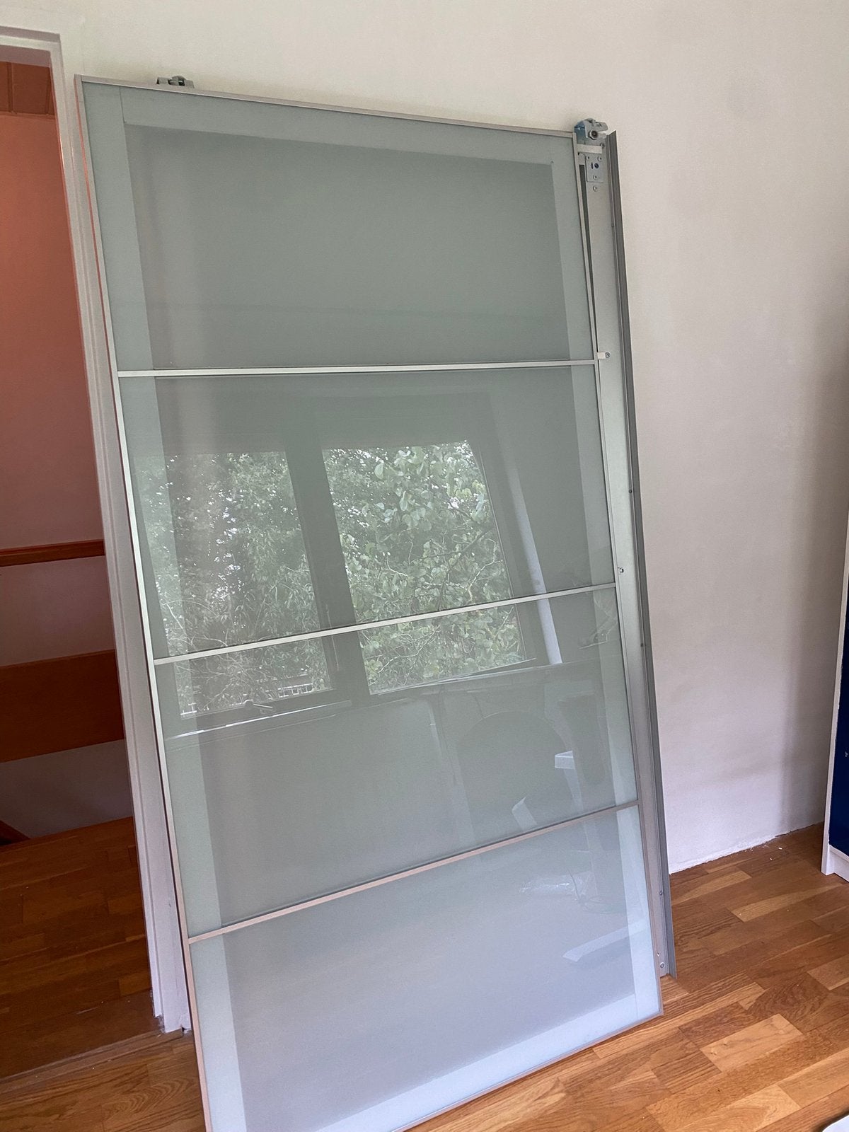 Glazen pax deuren 100x200 2x, Ophalen, Zo goed als nieuw, 50 tot 100 cm, 200 cm of meer