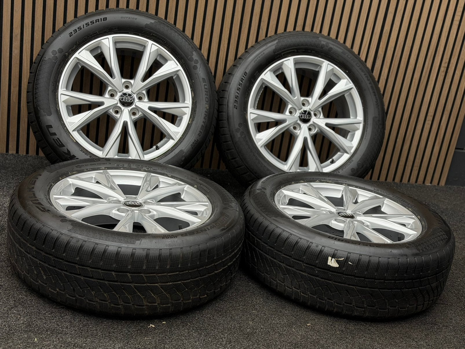 WINTER! Originele 18 inch Audi Q3 83A 5x112 ET43 Falken XL, Auto-onderdelen, Ophalen, 18 inch, ., Banden en Velgen