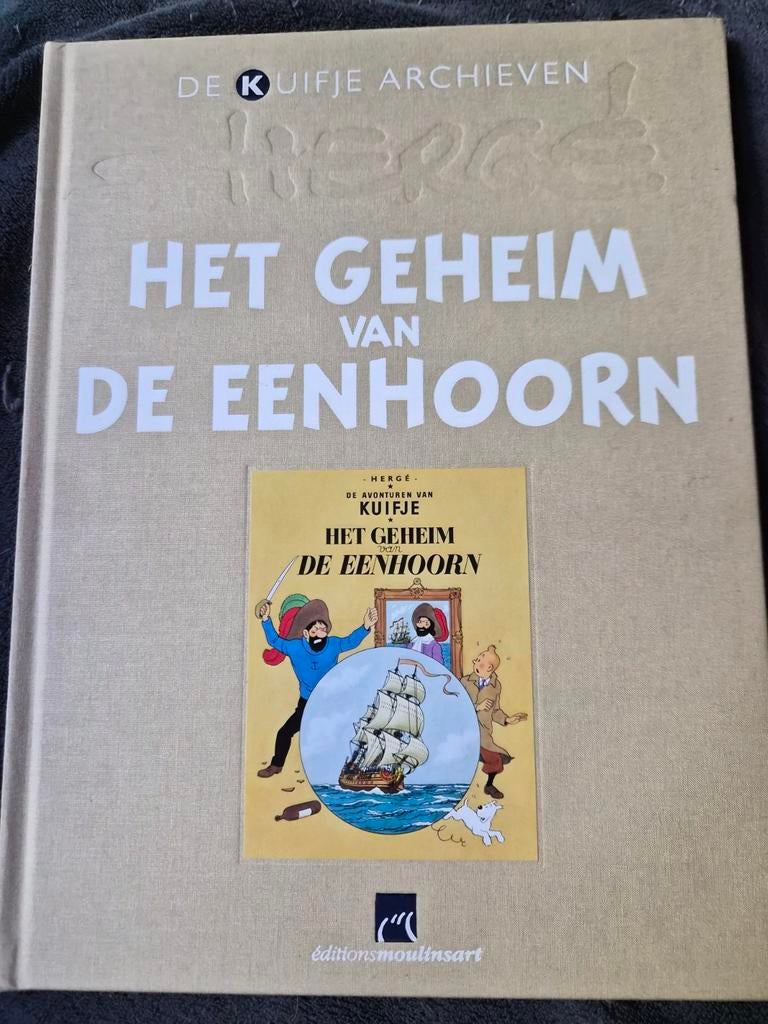 De Kuifje Archieven: Het Geheim van de Eenhoorn (Hardcover), Boeken, Eén stripboek, Ophalen of Verzenden, Zo goed als nieuw, Hergé