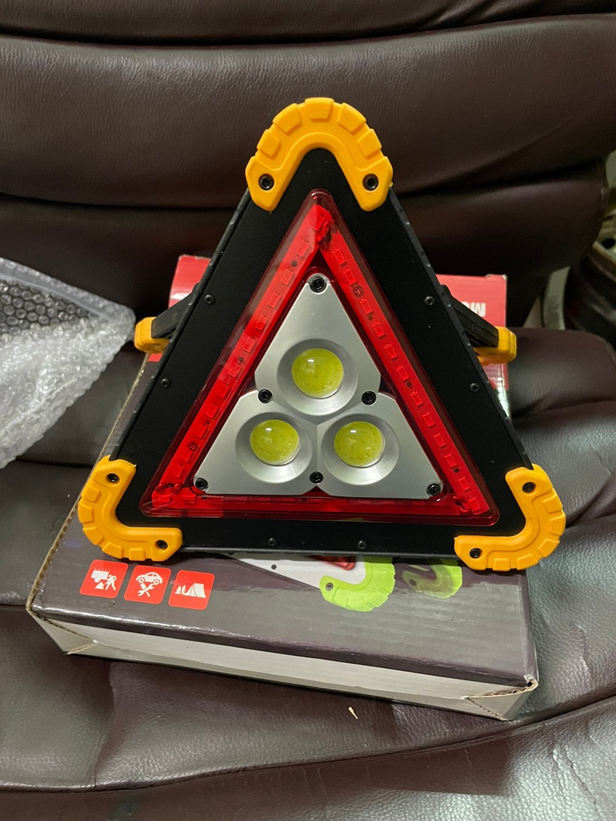 Led gevaren driehoek werk lamp multifunctioneel, Auto-onderdelen, Ophalen, Nieuw