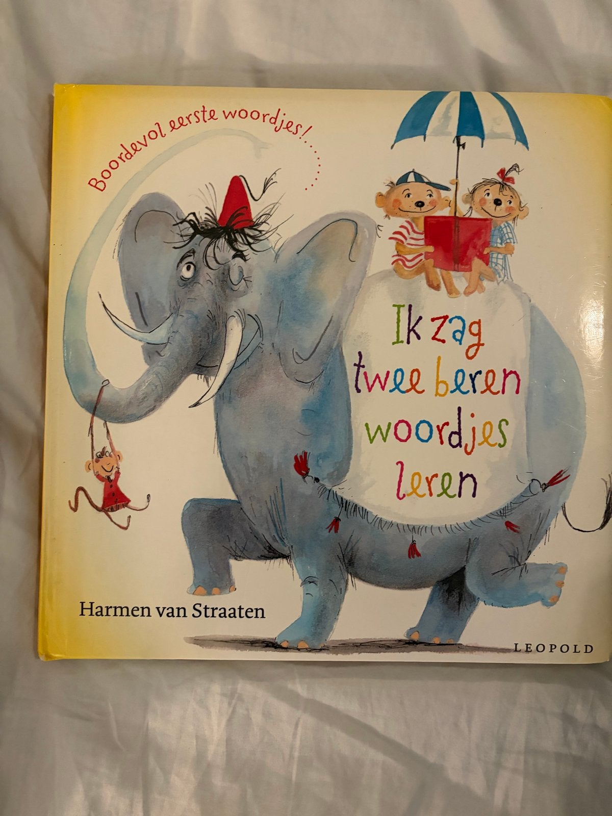 Ik zag twee beren woordjes leren - Harmen van Straaten, Boeken, Non-fictie, Jongen of Meisje, Ophalen of Verzenden, Zo goed als nieuw