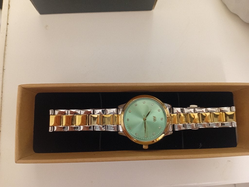 Horloge gloednieuw/ boeken/ muis usb draadloos, Staal, Staal, Polshorloge, Nieuw