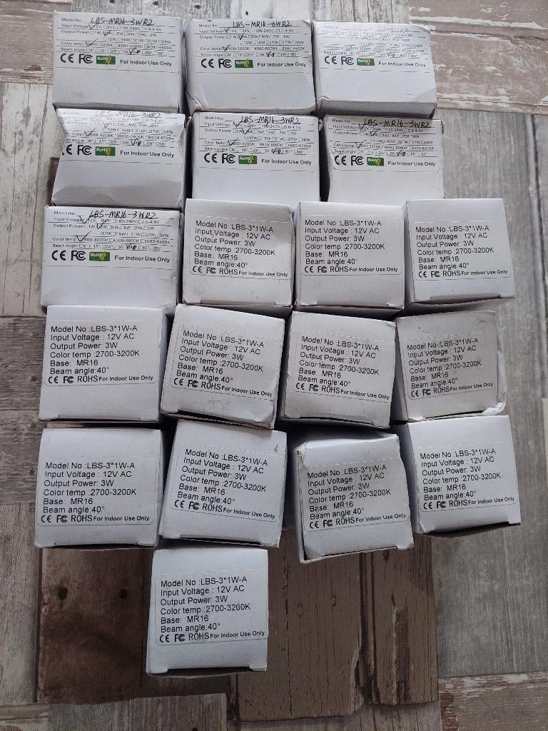 LED LAMPEN EN HALOGEEN, Ophalen, Nieuw, Minder dan 30 watt, Led-lamp