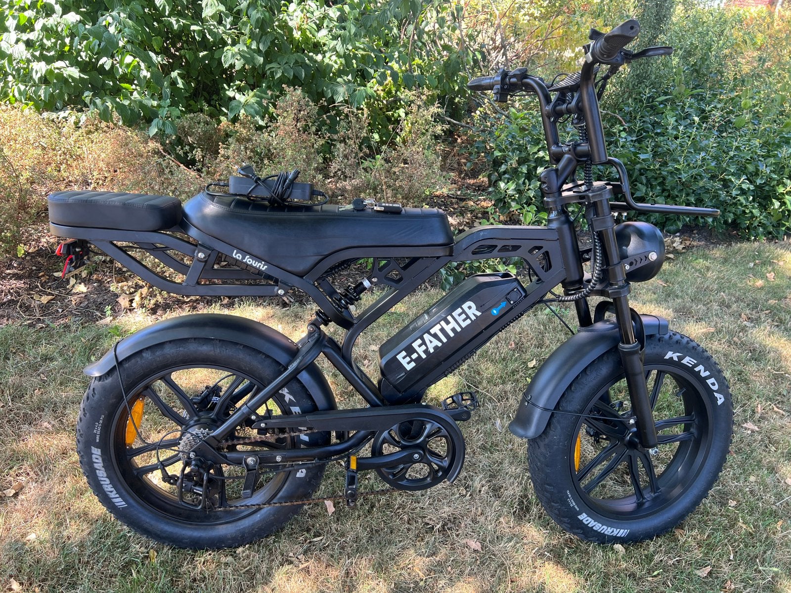 Fatbike La Souris E-Father V20 pro black special edition, Fietsen en Brommers, Elektrische fietsen, 59 cm of meer, Ophalen, Zo goed als nieuw
