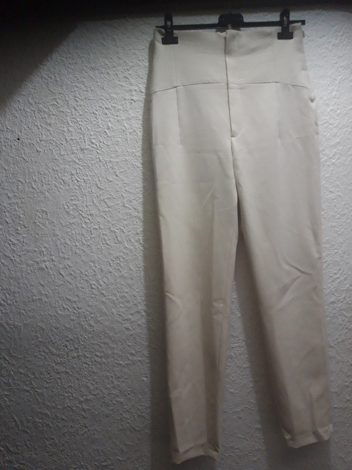 nieuwe beige broek hoog model  zara, Nieuw, Lang, Ophalen, Maat 38/40 (M)