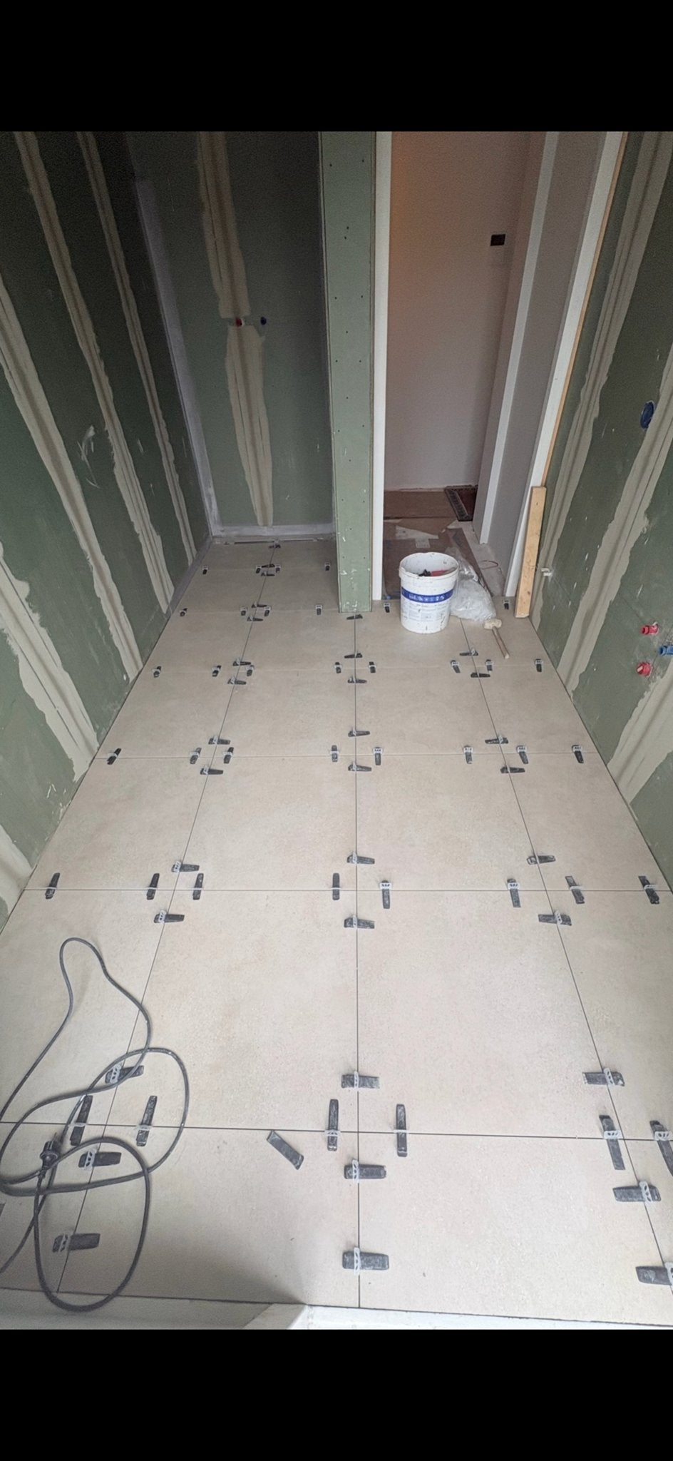 Badkamer/WC tegels 60x60 cm, 10m², Doe-het-zelf en Verbouw, Ophalen, 60 cm of meer, Nieuw, 10 m² of meer