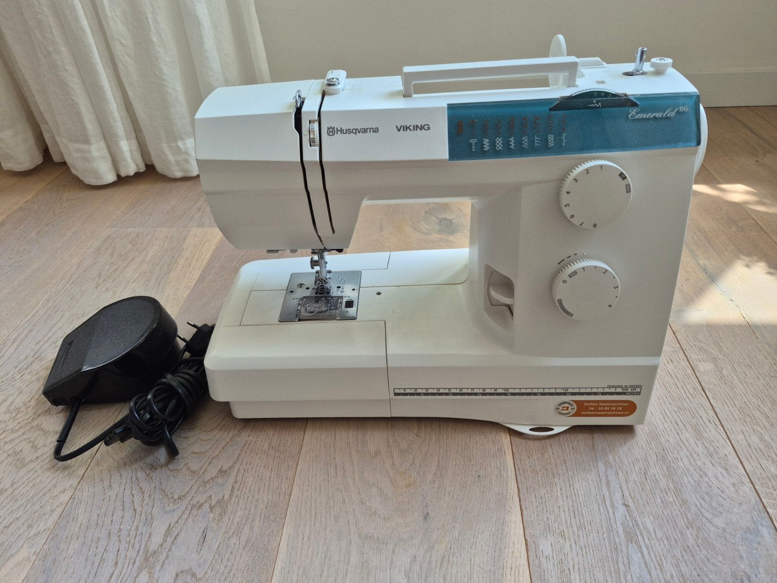 Husqvarna Viking Emerald 116 Naaimachine, Ophalen, Gebruikt, Naaimachine, Husqvarna