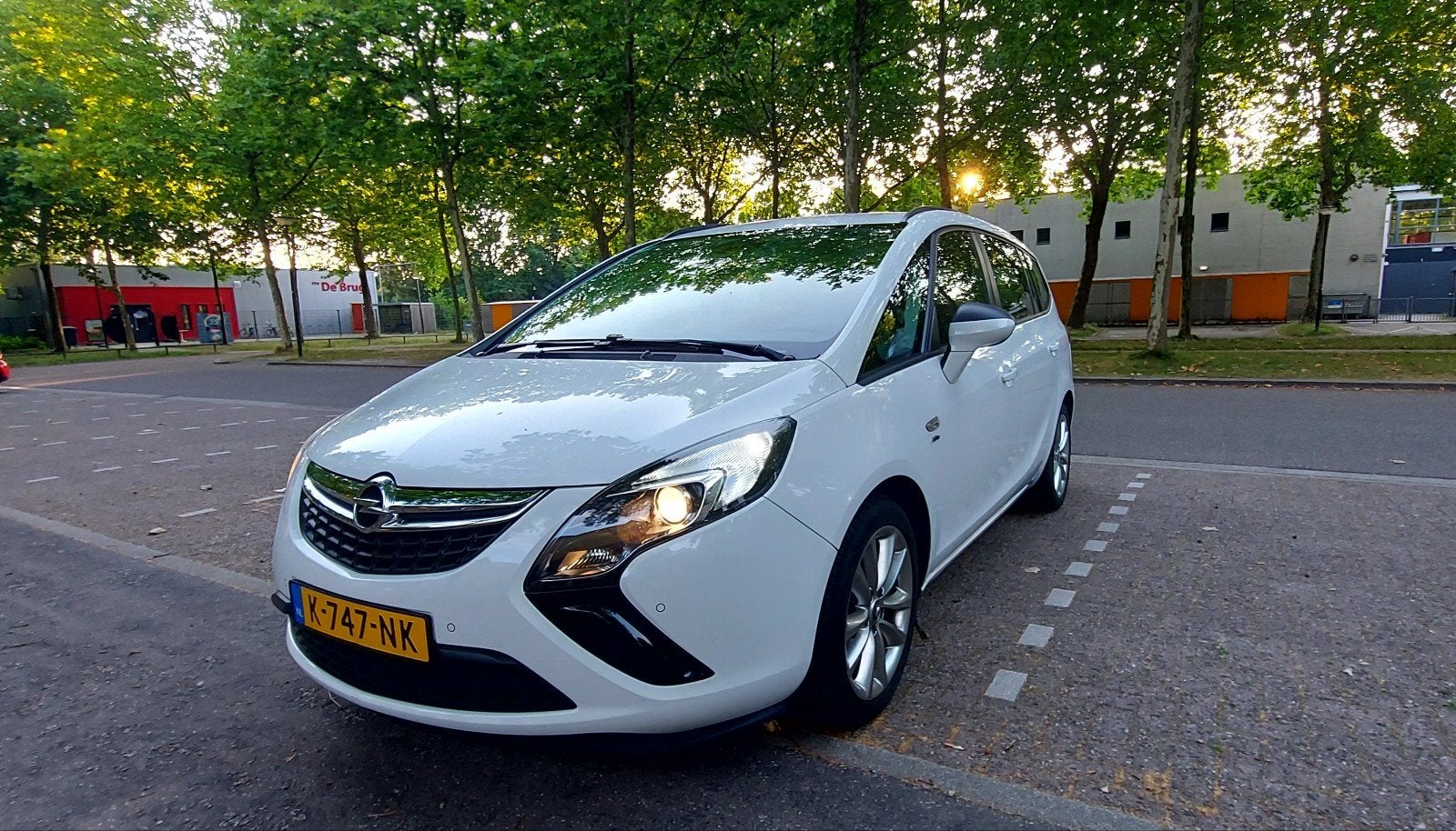 Opel Zafira 1.4 T 103KW AUT 2013 Wit, Auto's, 4 cilinders, Wit, 14 km/l, Zafira