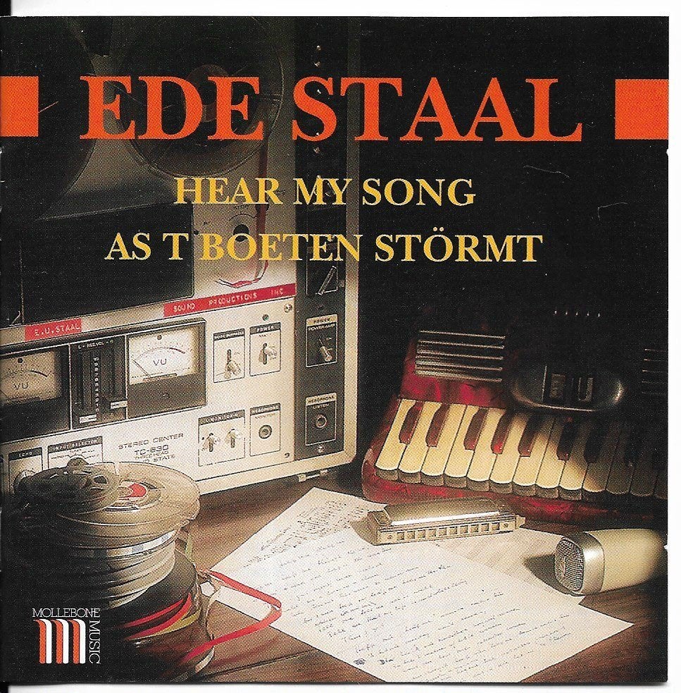Ede Staal (dubbel Cd) Hear my song-As t boetn störmt, Ophalen of Verzenden, Zo goed als nieuw, Inclusief boekje, Streekmuziek