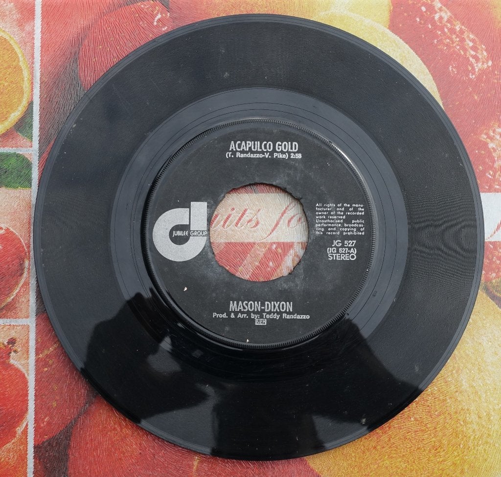 Mason-Dixon - Acapulco Gold  (Jubilee Group) 7'' vinyl, Cd's en Dvd's, Vinyl Singles, Gebruikt, 7 inch, Ophalen of Verzenden, Pop