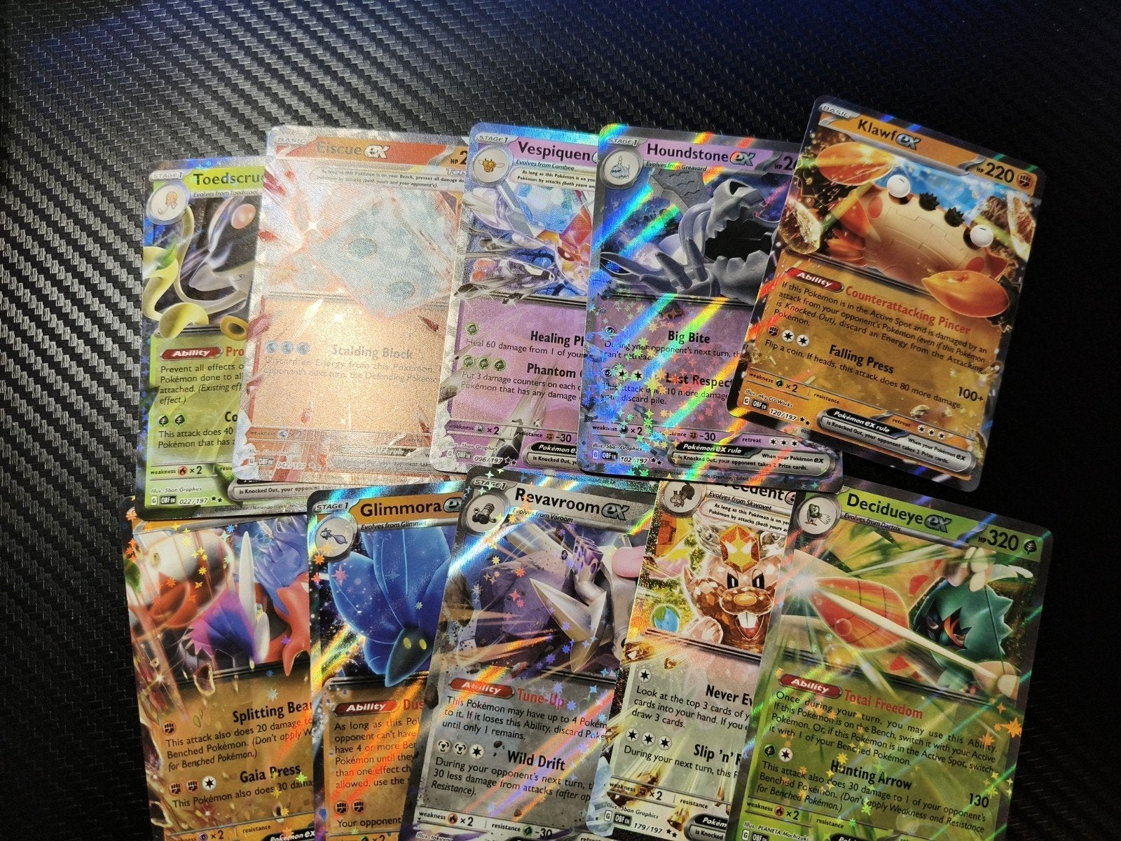 Obsidian Flames ex-jes (10x), Ophalen of Verzenden, Zo goed als nieuw