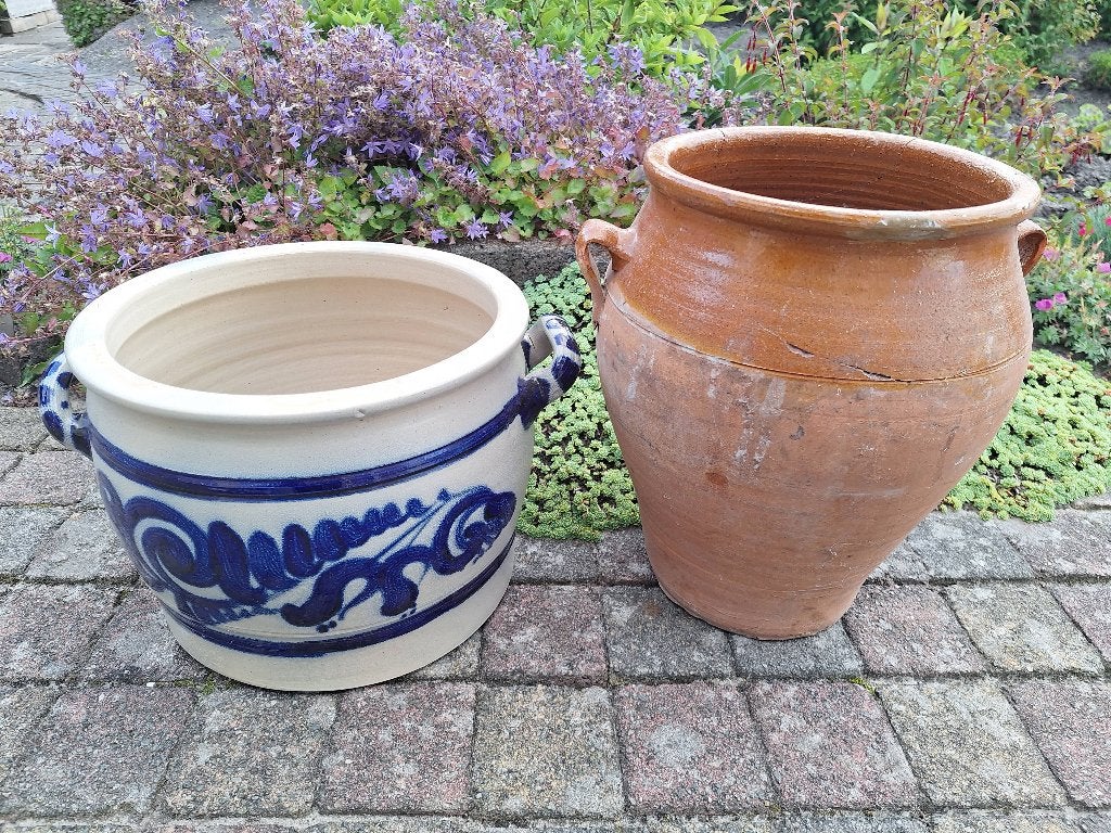 Oude grote Inmaakpot en.  Keulse pot, Ophalen