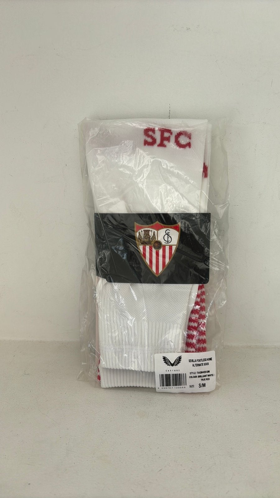 Sevilla voetbalsokken maat 36/39 (nieuw), Ophalen of Verzenden, Zo goed als nieuw, Overige typen