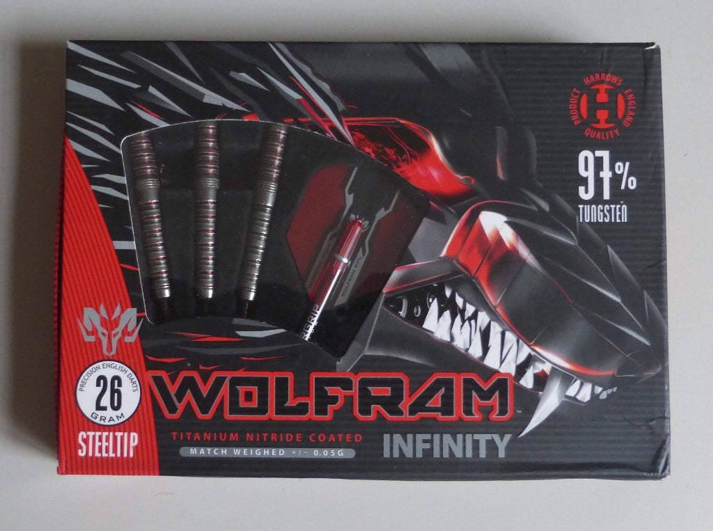 Harrows Wolfram Infinity 26 gram 97% Tungsten (2302), Ophalen of Verzenden, Gebruikt, Pijlen