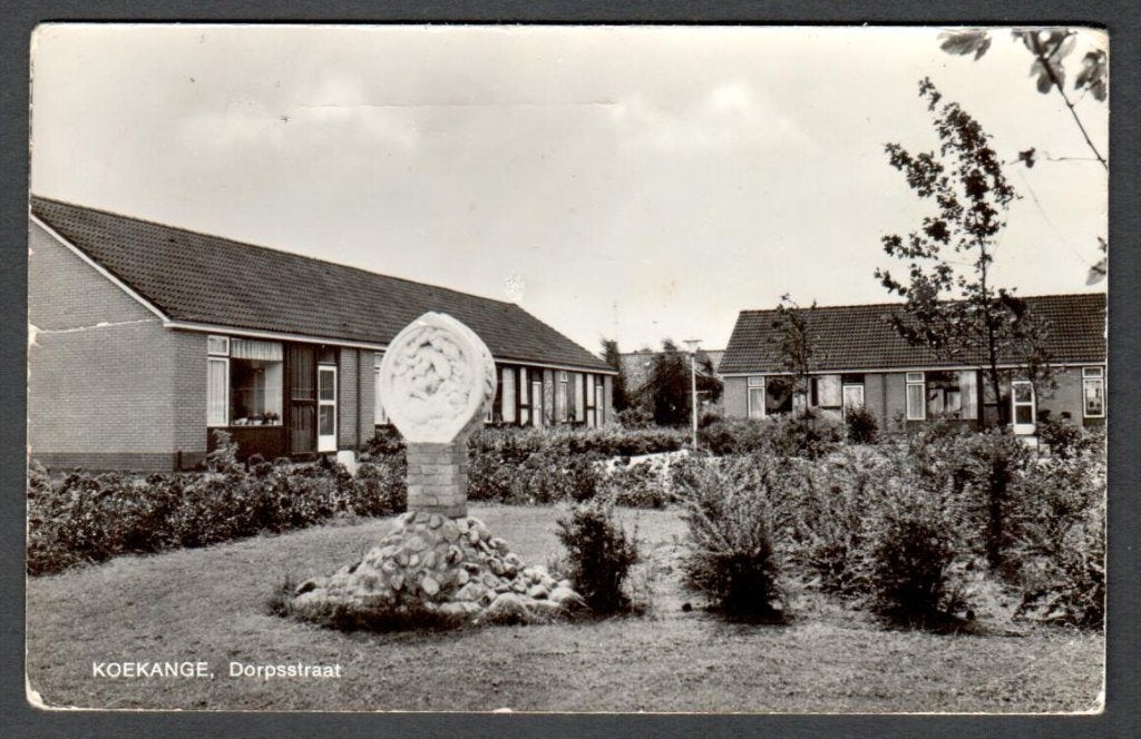 Oude Ansicht - Koekange Dorpsstraat - 1978 - Dr., Ophalen of Verzenden, 1960 tot 1980, Gelopen, Drenthe