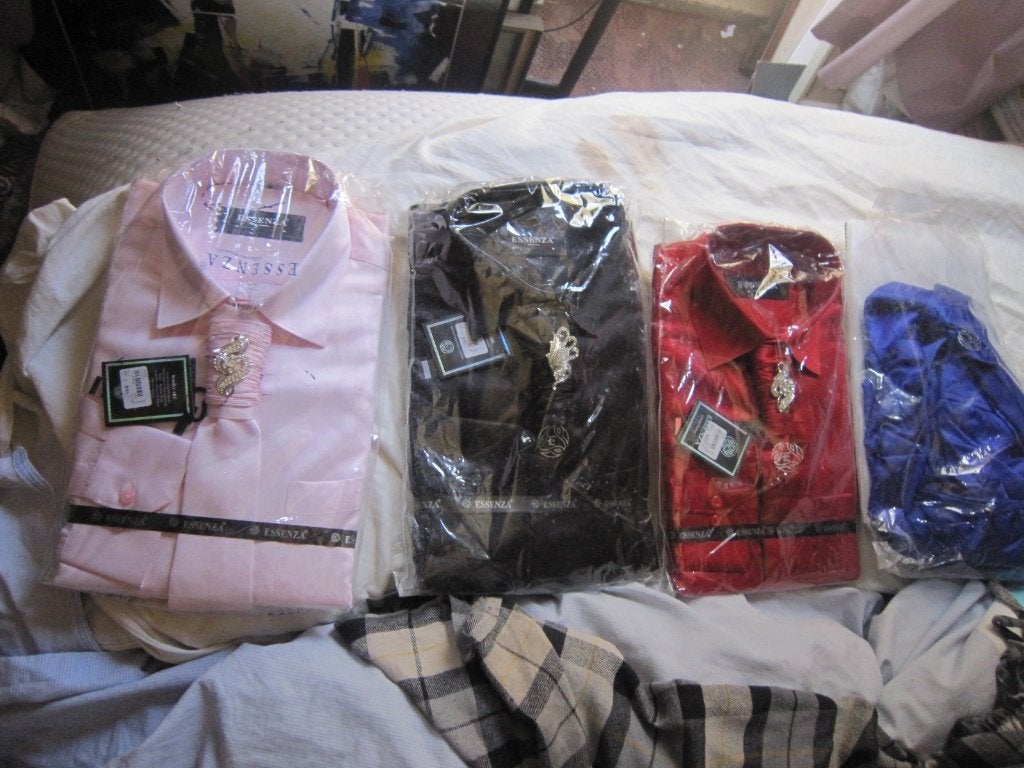 4 Nieuwe heren overhemden Merk Essenza, Maat 40 (SLIM FIT ), Ophalen, Nieuw, Overige kleuren