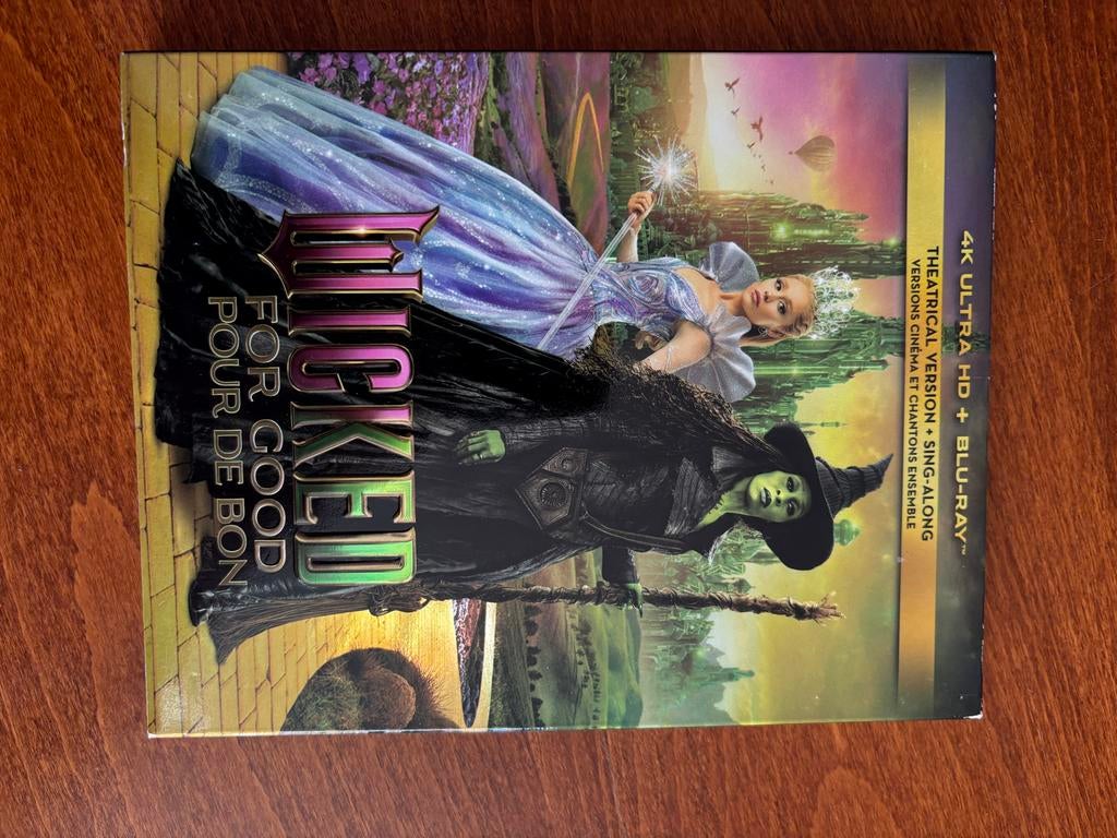 Wicked 2 - Wicked for Good 4K UHD Blu-ray (Eng of nl versie), Ophalen of Verzenden, Nieuw in verpakking, Actie