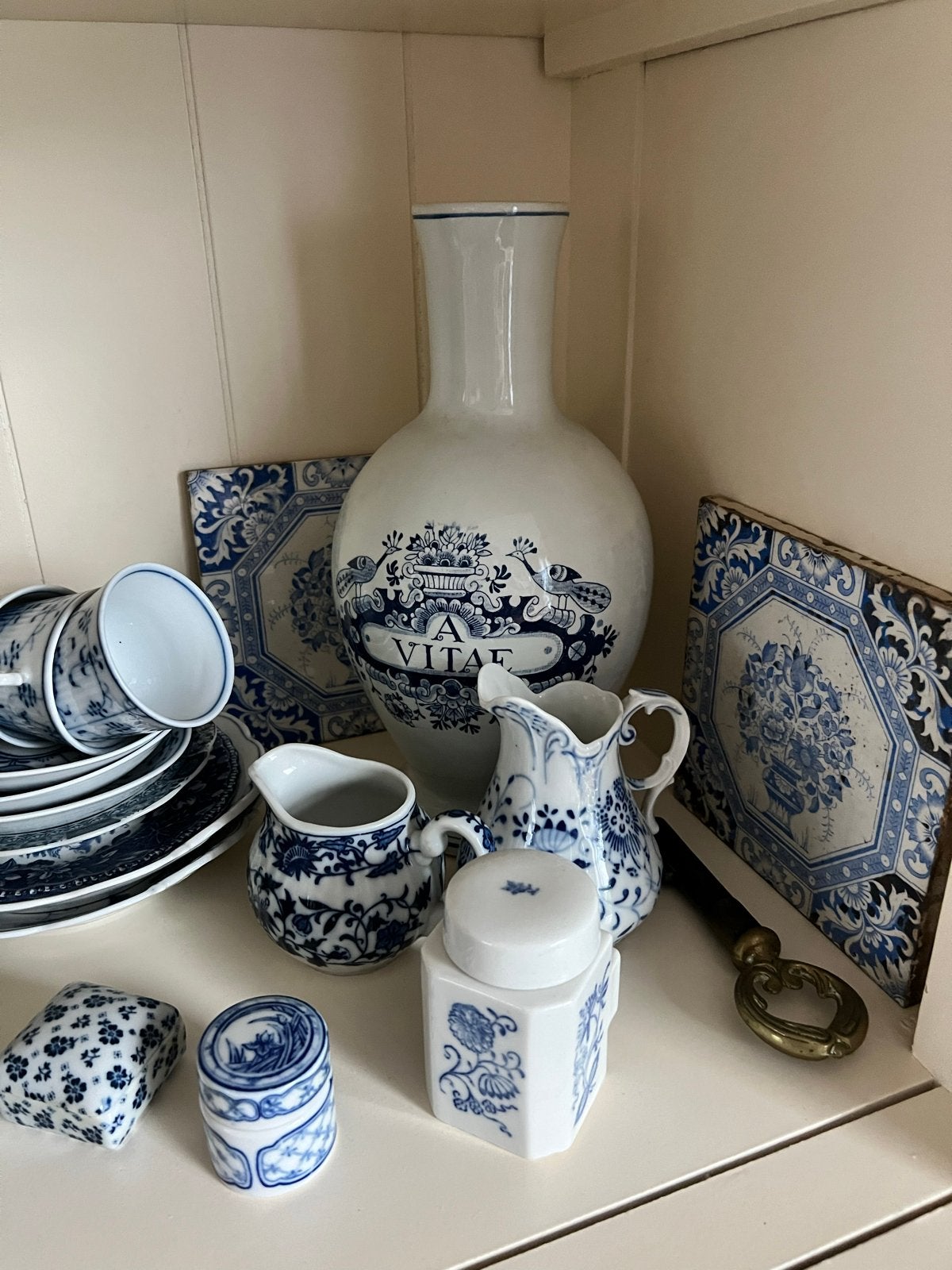 Delfts Blauw Servies en Decoratie Collectie, Ophalen