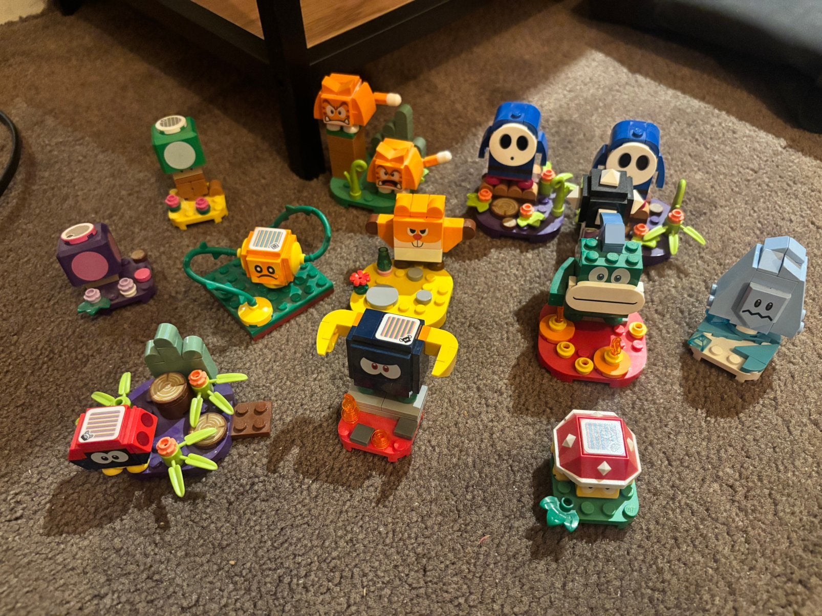 Minecraft en mario lego setjes, Gebruikt, Minecraft, Lego, Ophalen of Verzenden
