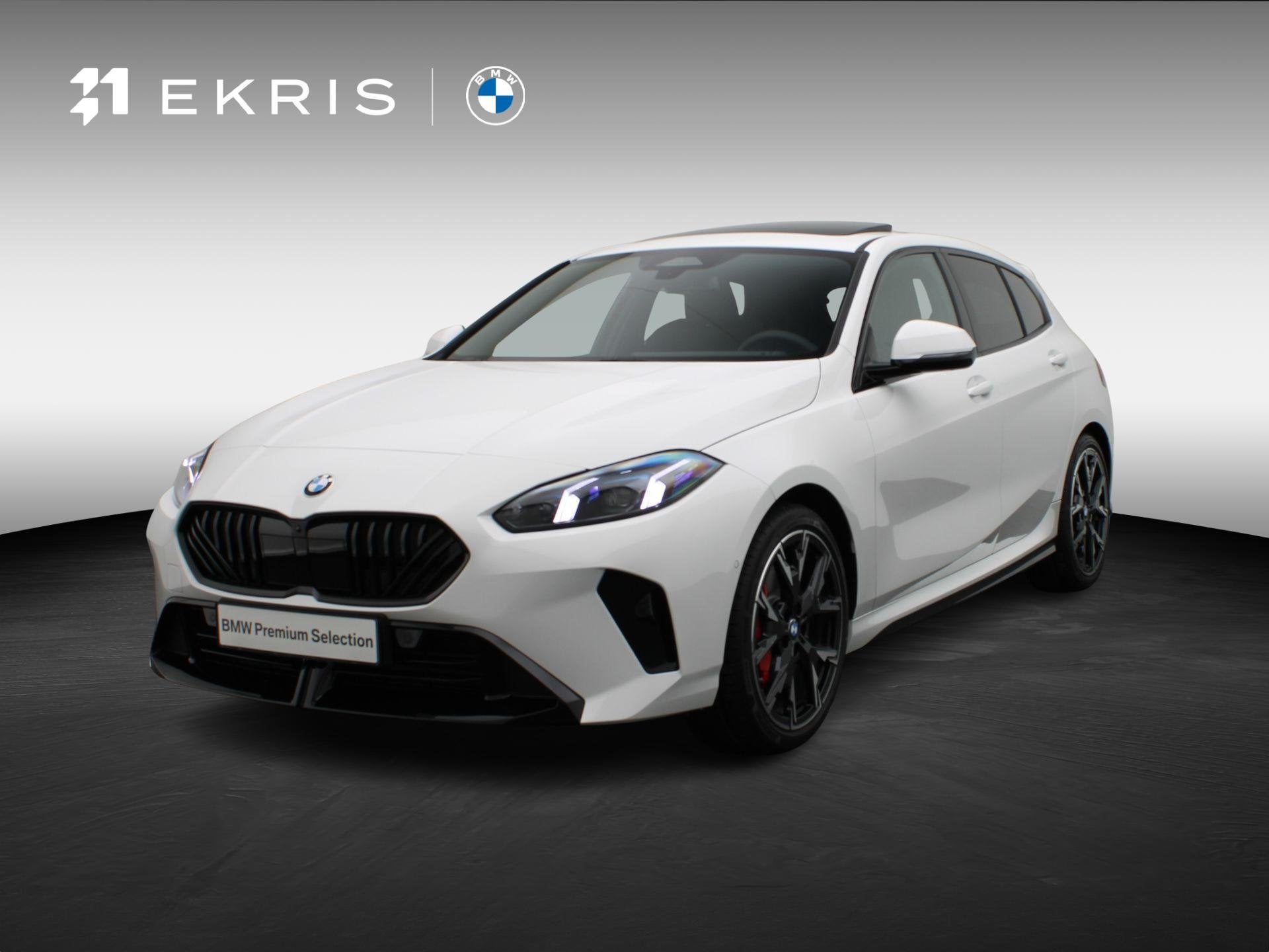 BMW 1 Serie 120 M Sportpakket Pro | Premium Pack | Stuurwiel, Auto's, BMW, Stof, Met garantie (alle), Wit, Stuurwielverwarming