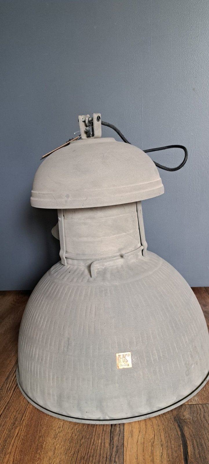 HK Living lampen vintage zeer goede staat set van 2, Ophalen, Zo goed als nieuw, Metaal, Vintage