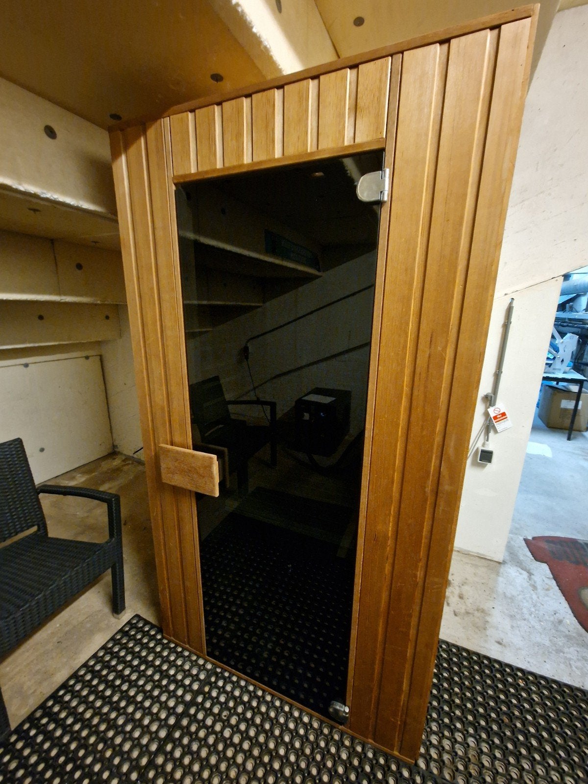 Infrarood sauna - voor de handige Harry (lekstroom), Ophalen