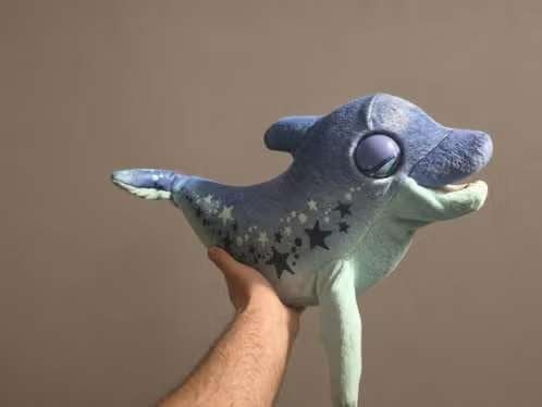 FurReal Dimples interactieve dolfijn met geluid en beweging, Overige merken, Overige typen, Blauw, Ophalen of Verzenden