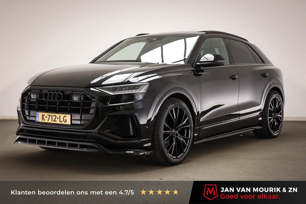 Audi Q8 55 TFSI quattro Pro Line Plus V6 | PANORAMADAK | NAC, Auto's, Audi, Automaat, Gebruikt, 2995 cc, Met garantie (alle)