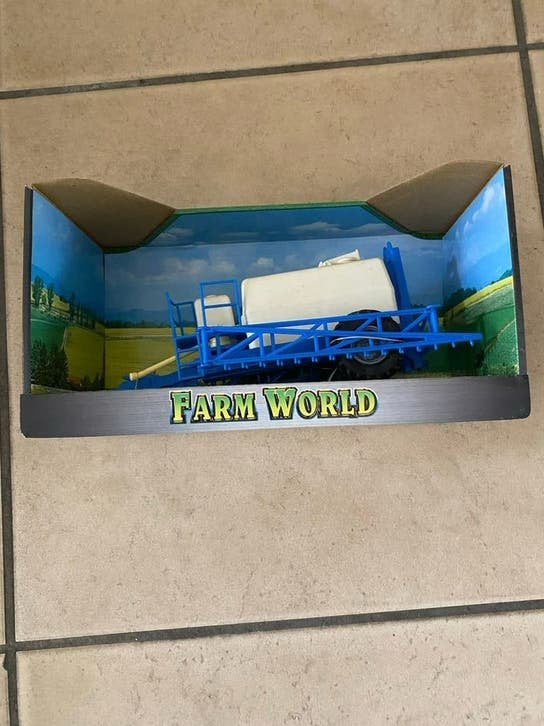 Farm World spuitwagen model - Nieuw in doos, Overige merken, 1:32 tot 1:50, Overige typen, Nieuw
