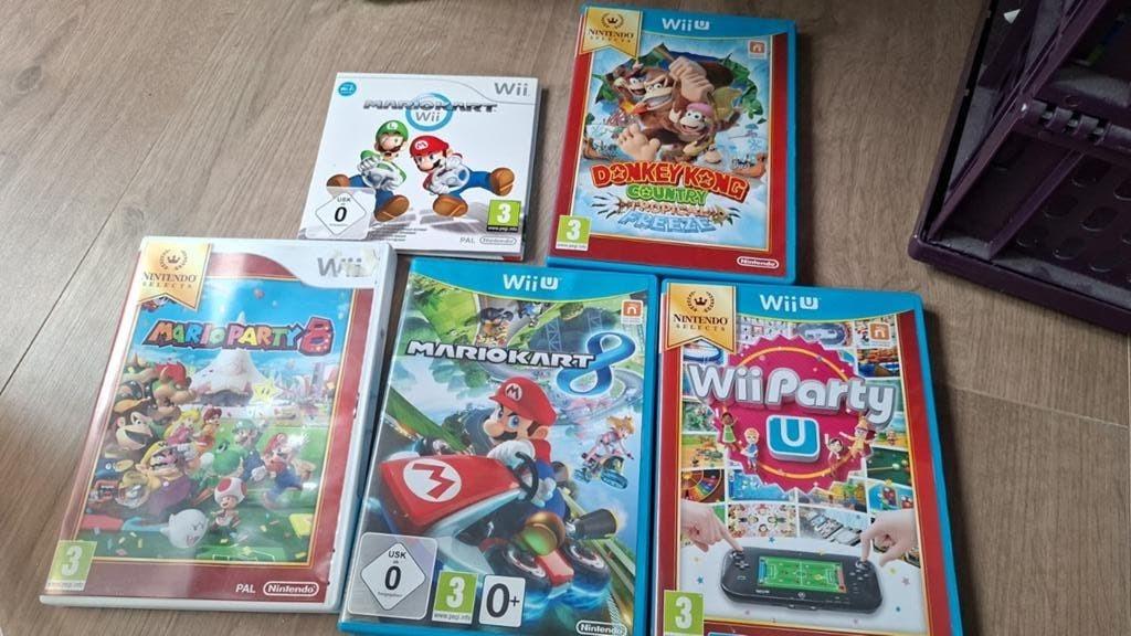 5 Wii U Spellen, Gebruikt, Overige genres, Eén computer, Ophalen of Verzenden