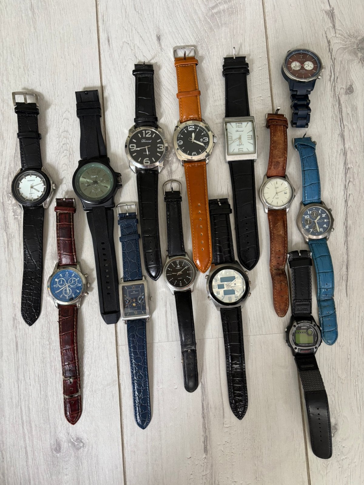 Diverse heren horloges, Sieraden, Tassen en Uiterlijk, Horloges | Heren, Ophalen of Verzenden, Zo goed als nieuw, Overige merken