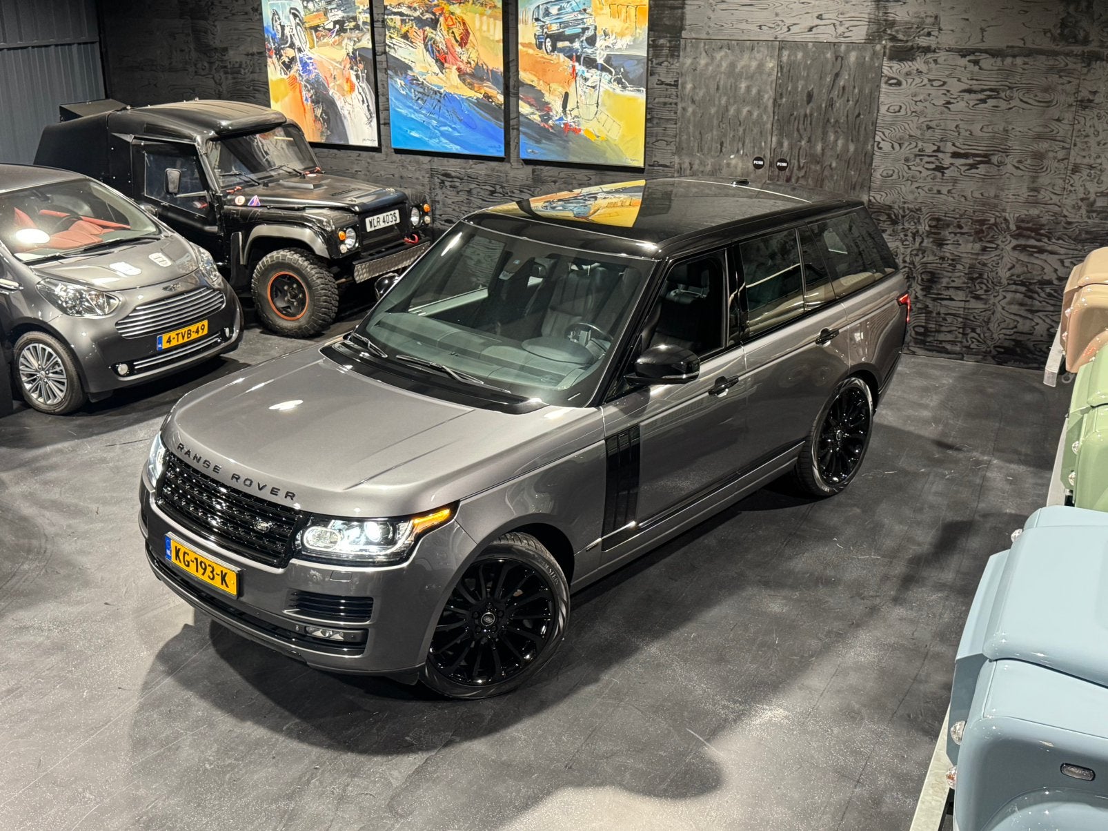 Land Rover Range Rover 3.0 Tdv6 AUT 2015 Grijs, Auto's, Automaat, Euro 5, Zwart, 2993 cc