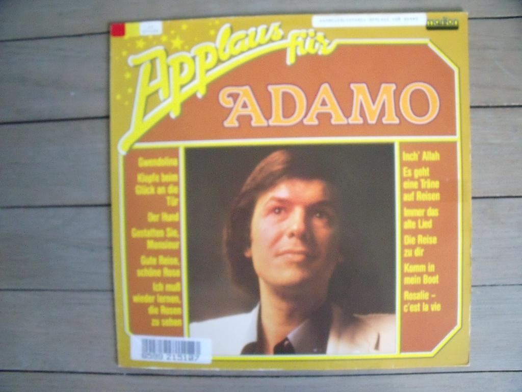 Adamo - Applaus für Adamo, Ophalen of Verzenden, Gebruikt, 12 inch