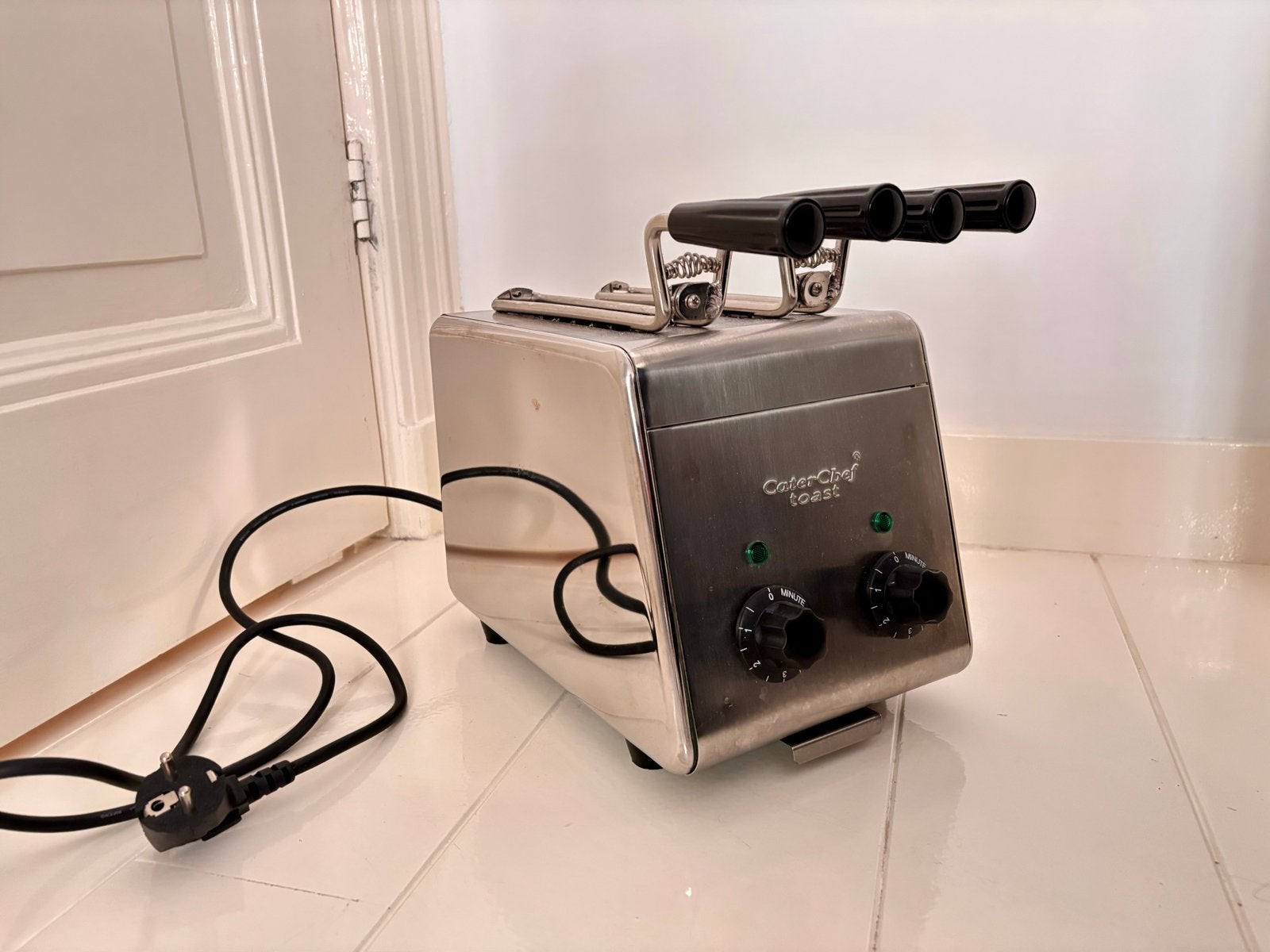 Cater Chef Tosti-maker RVS professioneel, Ophalen, Zo goed als nieuw