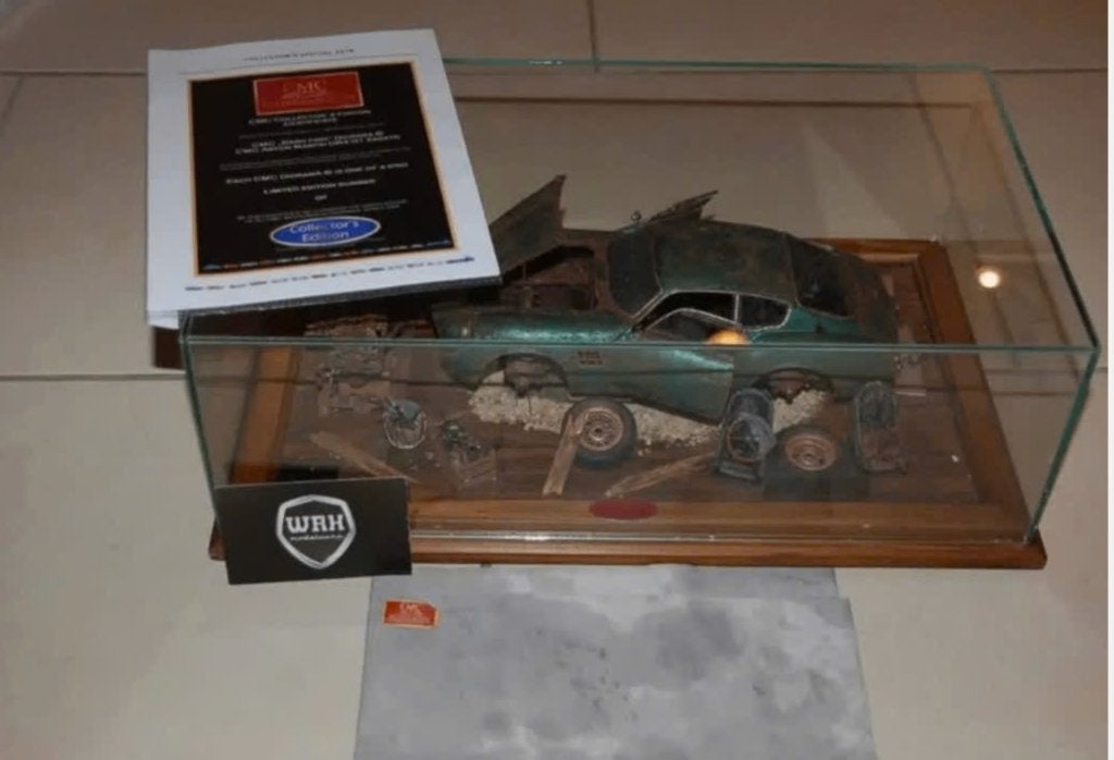 1:18 ASTON MARTIN DB4 BARNFIND CMC M-132BF LTD 20 UNIEK WRH, Verzenden, Zo goed als nieuw, Auto, Overige merken