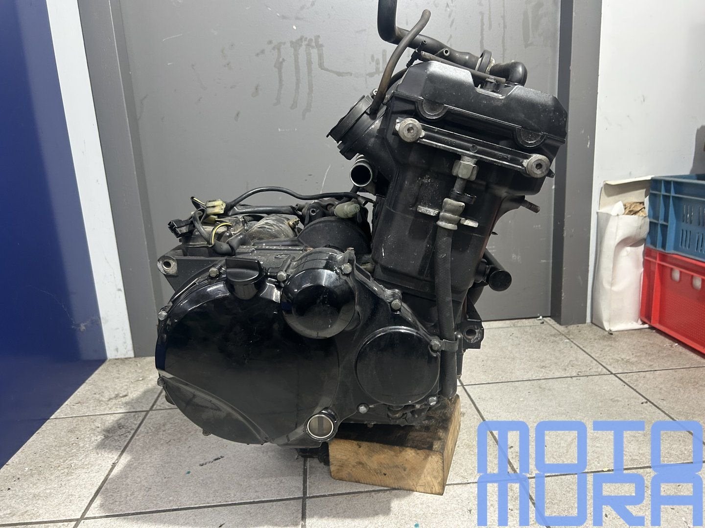 Motorblok voor de Kawasaki ZZR 1200 2002 - 2005 ZZR1200 comp, Gebruikt, -, -, Ophalen of Verzenden