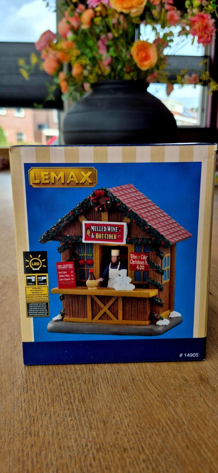 Lemax  'Mulled Wine & Hot Cider' kraampje ( #14905), Ophalen of Verzenden, Zo goed als nieuw