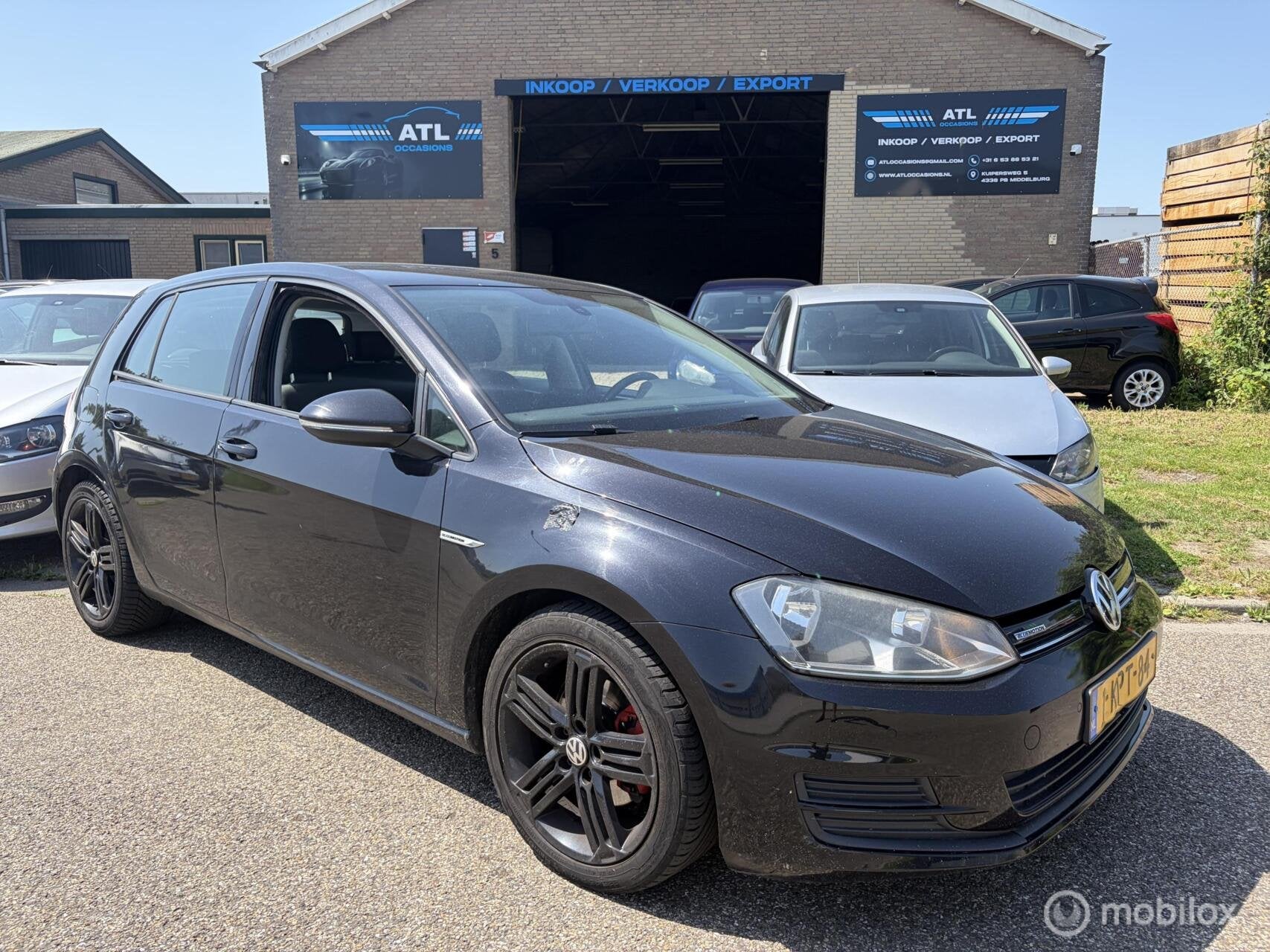 Nette Volkswagen Golf 7 1.6 TDI Highline BlueMotion, Voorwielaandrijving, Euro 5, Automatische klimaatregeling, Gebruikt