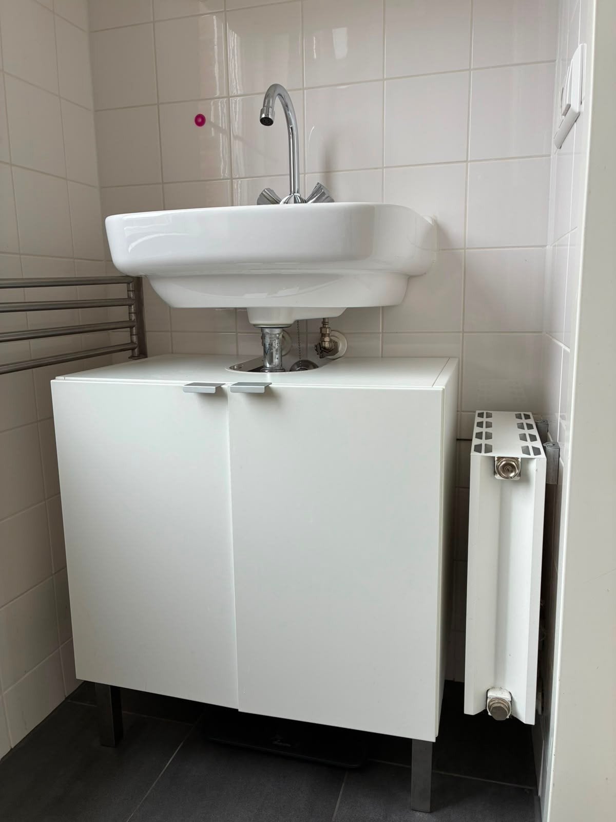 Ikea wastafelkast 60x38x66 cm, Ophalen, 50 tot 100 cm, Zo goed als nieuw, Minder dan 100 cm