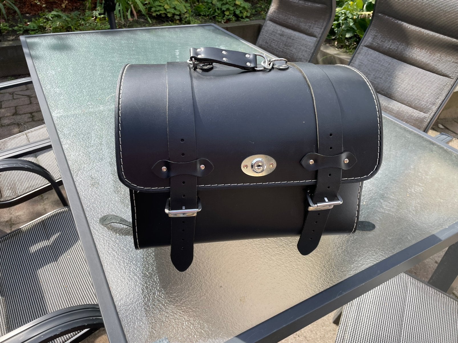 Topkoffer Demon Leathers., Ophalen of Verzenden, Zo goed als nieuw