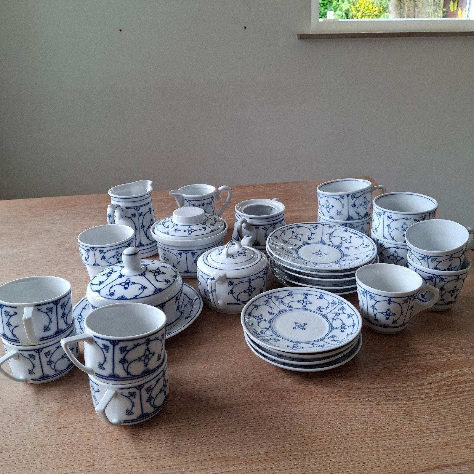 Onderdelen servies blau saks (Jäger), Ophalen, Gebruikt, Overige stijlen, Kop(pen) en/of Schotel(s)