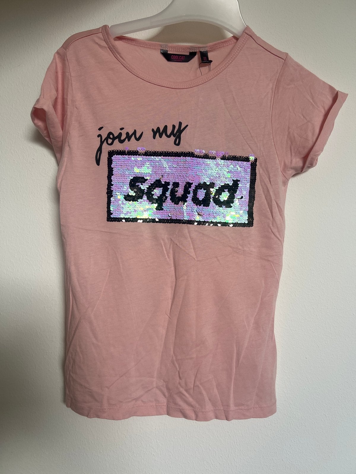 Nieuw Roze T-shirt Coolcat mt 146/152, Ophalen of Verzenden, Nieuw, Meisje