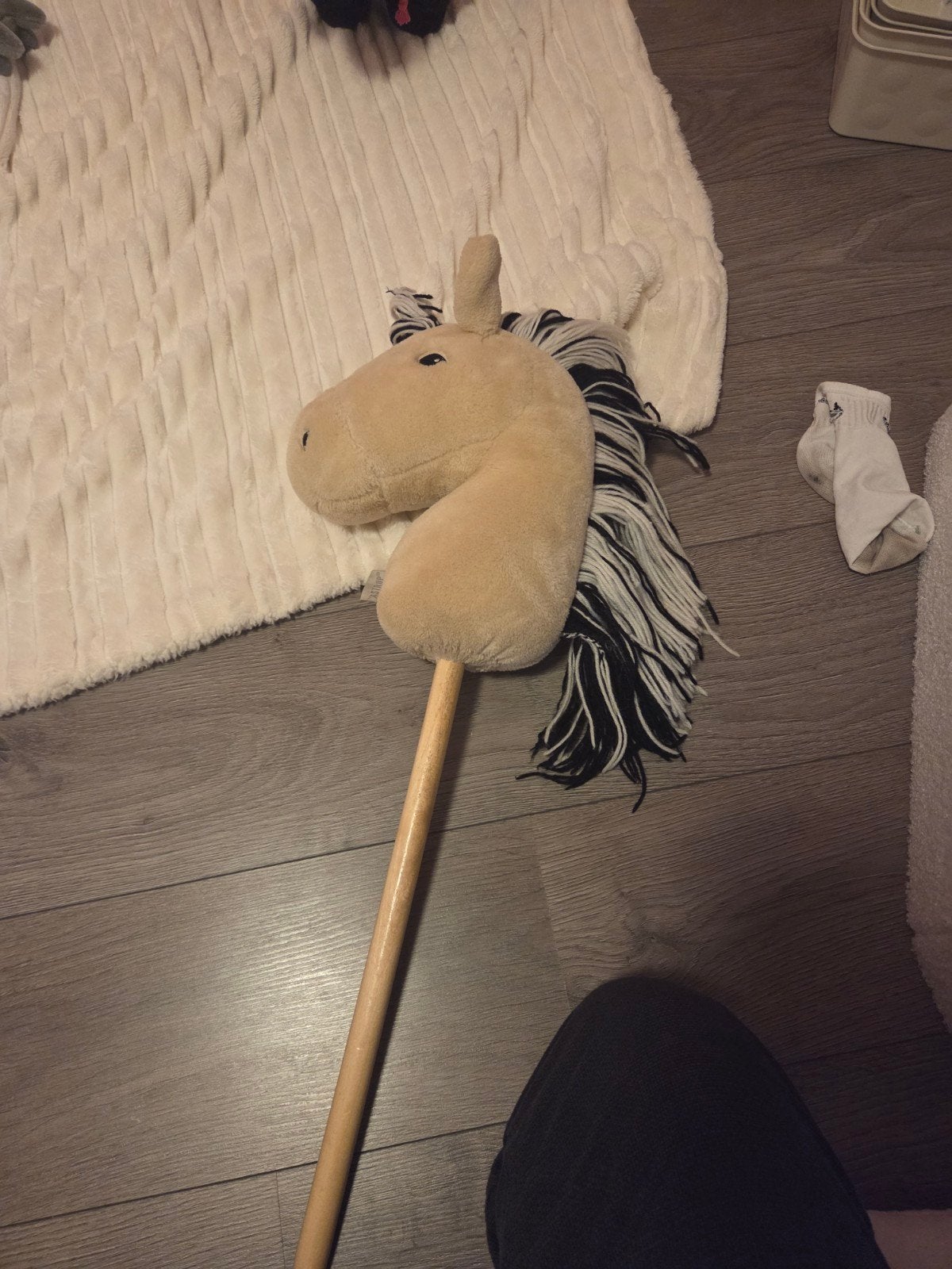 Hobby Horse - Speelgoed Paard op Stok, Kinderen en Baby's, Speelgoed | Overig, Gebruikt, Jongen of Meisje, Ophalen