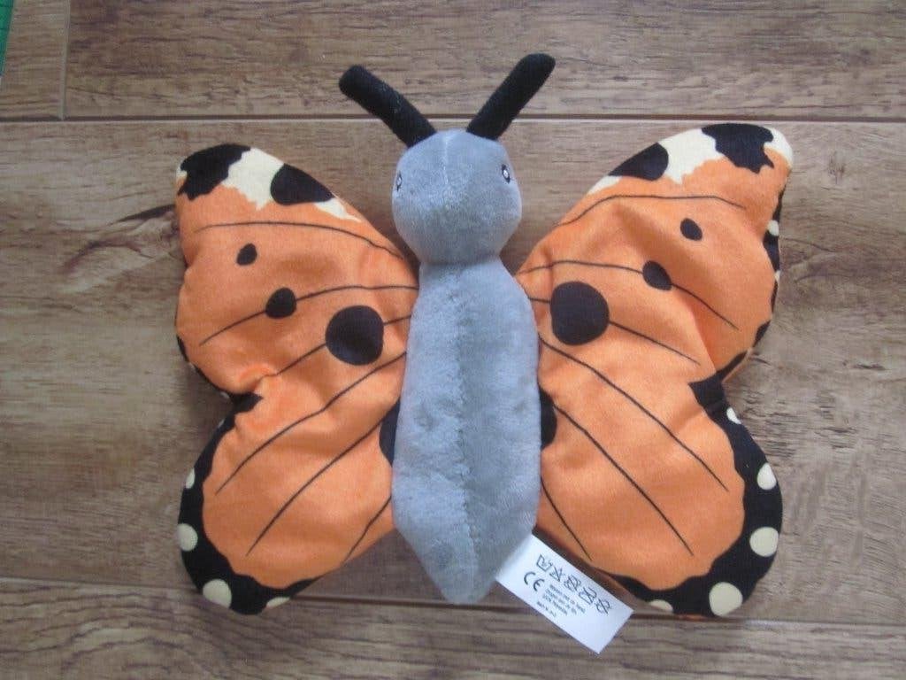 Megapromotions Albert Heijn zacht pluche vlinder knuffel, Kinderen en Baby's, Overige typen, Nieuw, Ophalen of Verzenden, Wasbaar