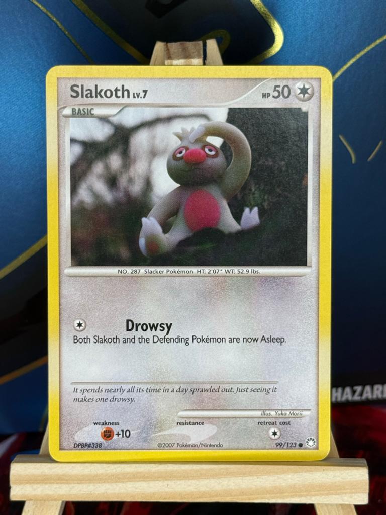 Slakoth #99 | Pokemon Mysterious Treasures, Ophalen of Verzenden, Gebruikt, Losse kaart