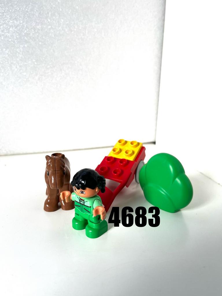 Lego Duplo 4683 - Paard en Wagen, Kinderen en Baby's, Speelgoed | Duplo en Lego, Ophalen of Verzenden, Gebruikt, Duplo