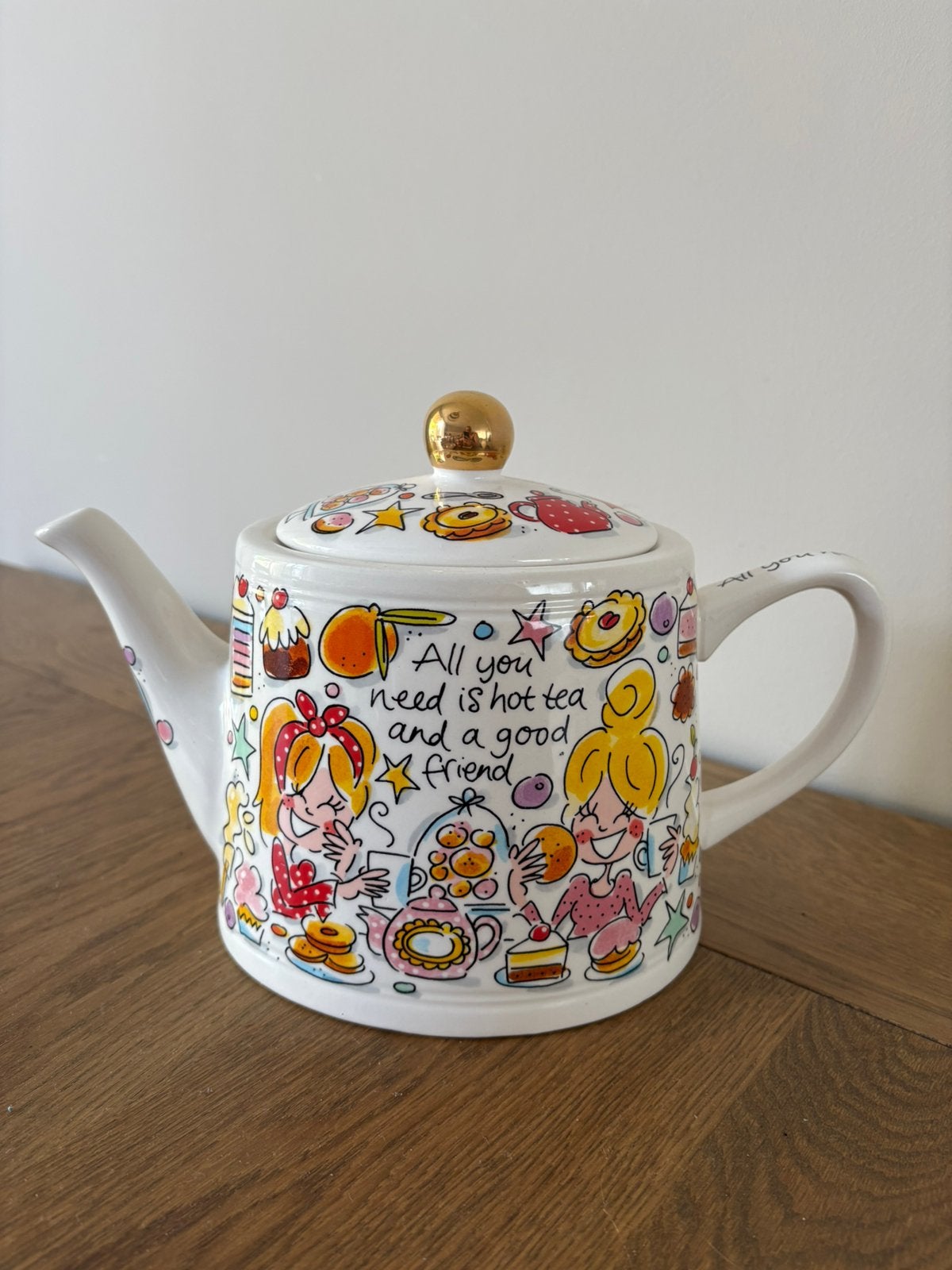Blond Amsterdam theepot, Huis en Inrichting, Keuken | Servies, Ophalen, Zo goed als nieuw, Aardewerk, Blond Amsterdam